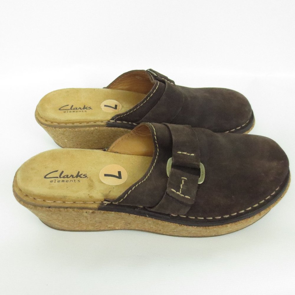 Clarks Elements Brown Suede Leather Upper - image 2
